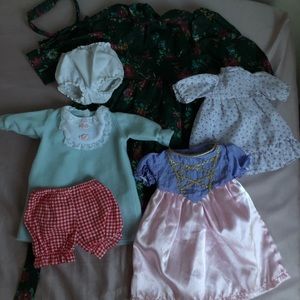 Misc. Doll clothing lot